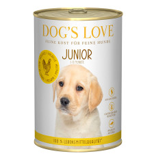 Dog's Love konzerva Drůbeží Junior Classic 400g