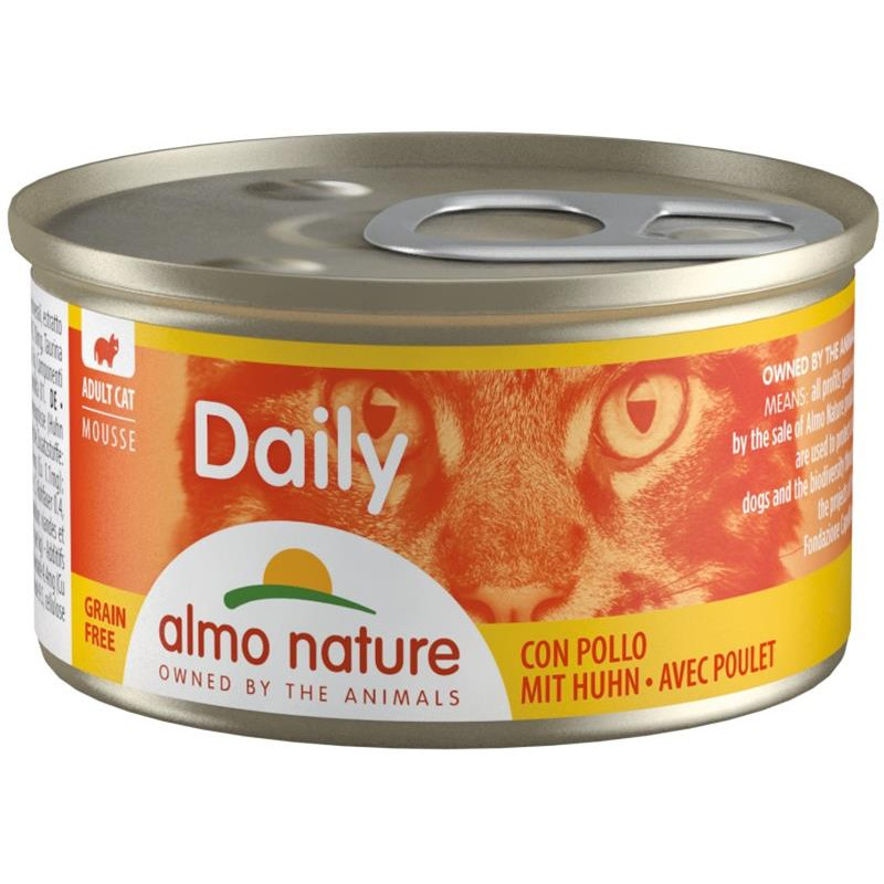 Almo Nature Daily Menu cat konz. kuře 85g