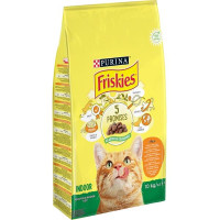 Friskies cat dry Indoor - kuře 10 kg