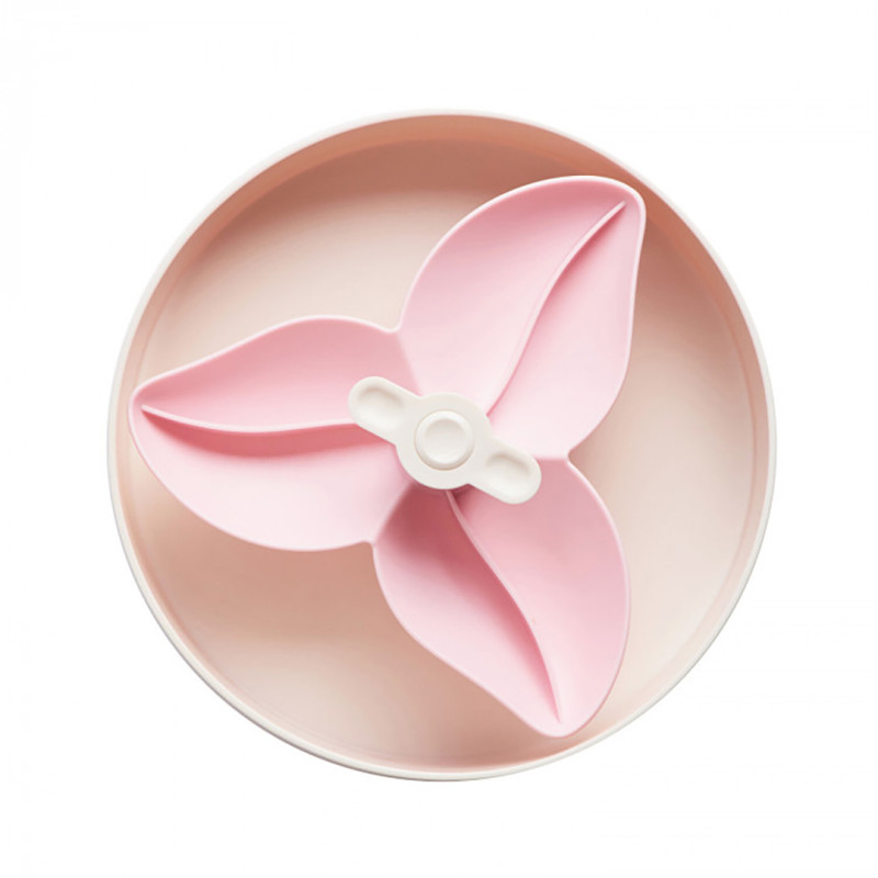 PetDreamHouse SPIN miska Bougainvillea interaktivní protihltací růžová