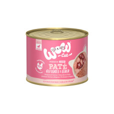 WOW Cat konzerva Paté Drůbež s játry Kitten/Junior 200g