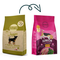 Araton Dog Dry Junior Poultry Small Kibble 3 kg