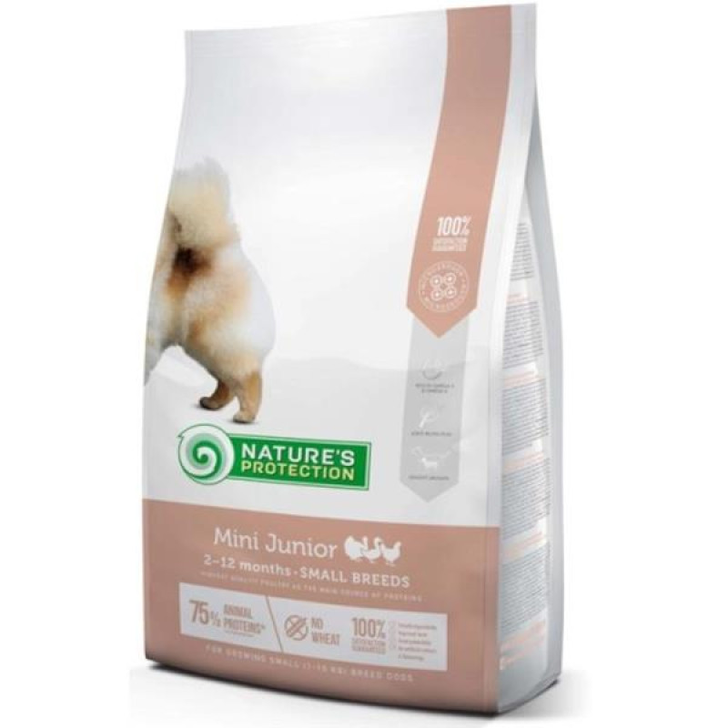 Nature's Protection Dog Dry Junior Mini 2 kg