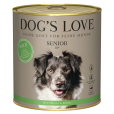 Dog's Love konzerva Zvěřina Senior Classic 800g