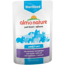 Almo Nature Daily Menu Functional cat kaps. Sterilised treska 70g