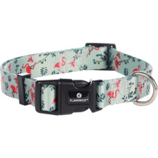 Obojek nylon Samar sv.zelený 1x20-35cm Flamingo