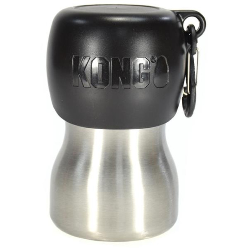 Cestovní láhev H2O Stainless Steel 280ml černá KONG