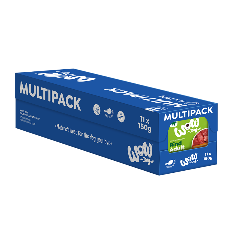 WOW Dog paštika Multipack 11x150g