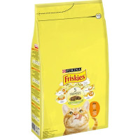 Friskies cat dry - kuře, zelenina 4 kg