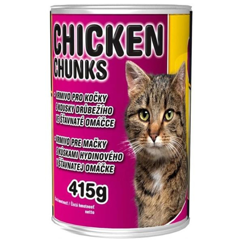 DELIKAN Konzerva pro kočky 415g