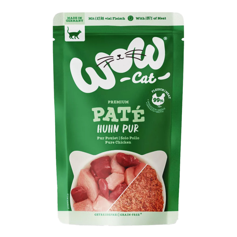 WOW Cat kapsička Paté Kuře Adult 125g