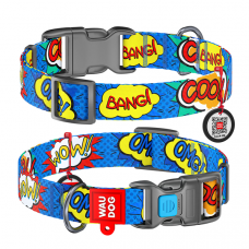 WAUDOG obojek nylonový OMG! QR (25-35cm/1,5cm) 