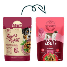 Araton Dog kaps. Adult Beef/Rabbit 85 g
