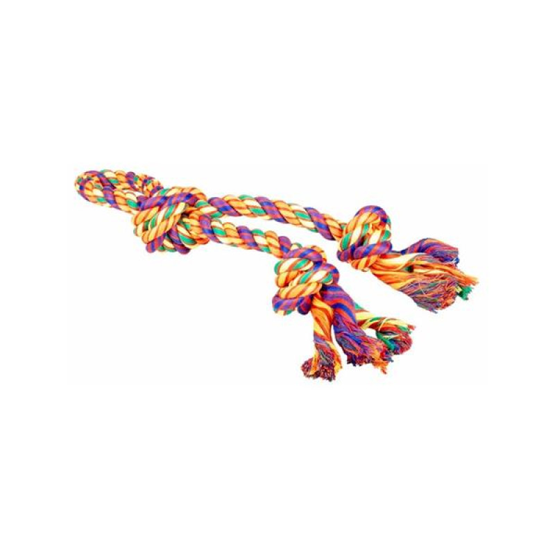 Hračka uzel Tug přetahovadlo s okem 42cm Duvo+