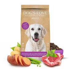 Dog's Love granule Jehněčí Adult  2kg