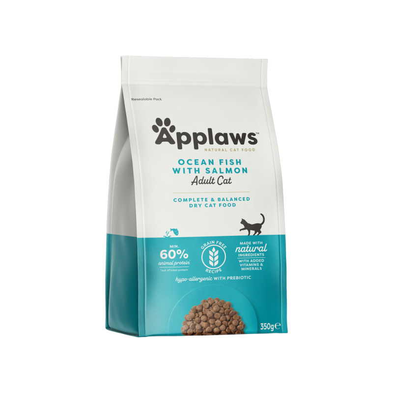 Applaws granule Cat Adult Mořské ryby s lososem  350g