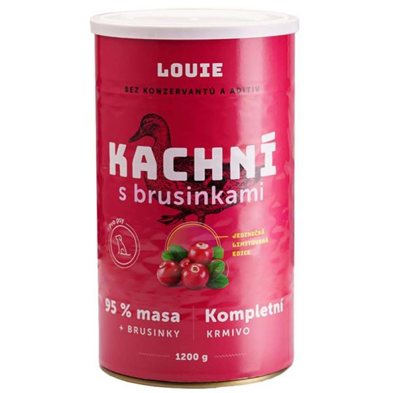 Louie konz. kachní s brus. 1200g