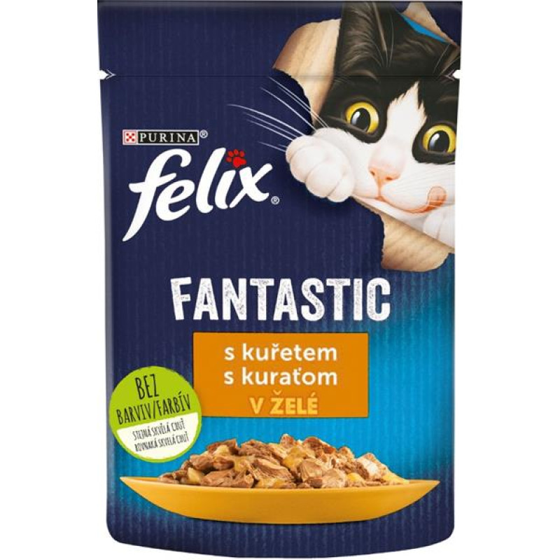 Felix cat kaps.-Fantastic kuře v želé 85 g