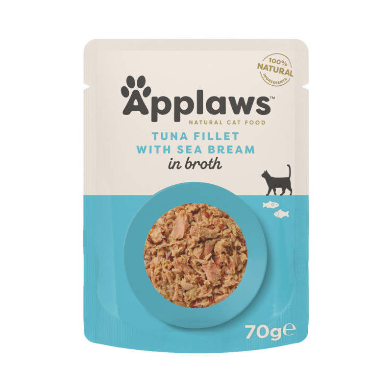 Applaws kapsička Cat Tuňák s pražmou 70g