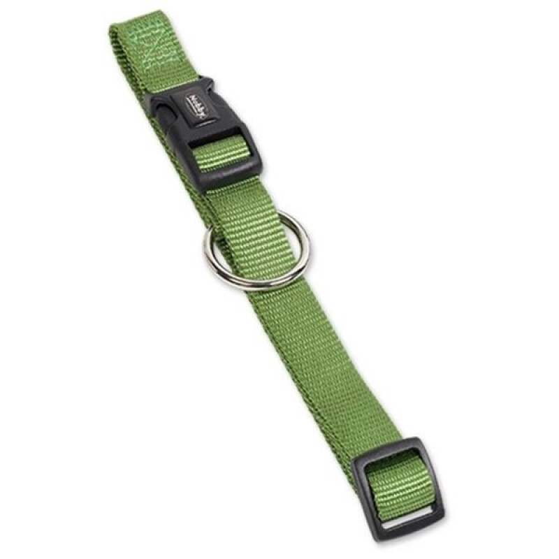 Obojek nylon classic 1x13-20cm Nobby zelený
