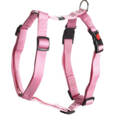 Postroj nylon Ziggi růžový M 2x45-65cm Flamingo