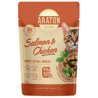 Araton Cat kaps. Adult Salmon/Chicken 85 g