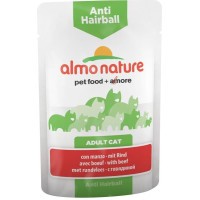 Almo Nature Daily Menu Functional cat kaps. Anti-Hairball hovězí 70g