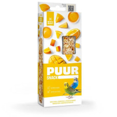 PUUR tyčinky pták andulka pomeranč&mango 2ks, 60g