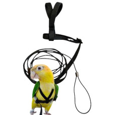 Kšandy s vodítkem pro papoušky L