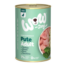 WOW Dog konzerva Krocan s cuketou Adult 400g
