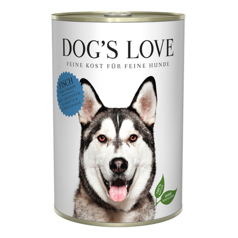 Dog's Love konzerva Ryby Adult Classic 400g