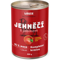 Louie konz.pro psy jehněčí s jablky 400 g 