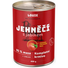Louie konz.pro psy jehněčí s jablky 400 g 