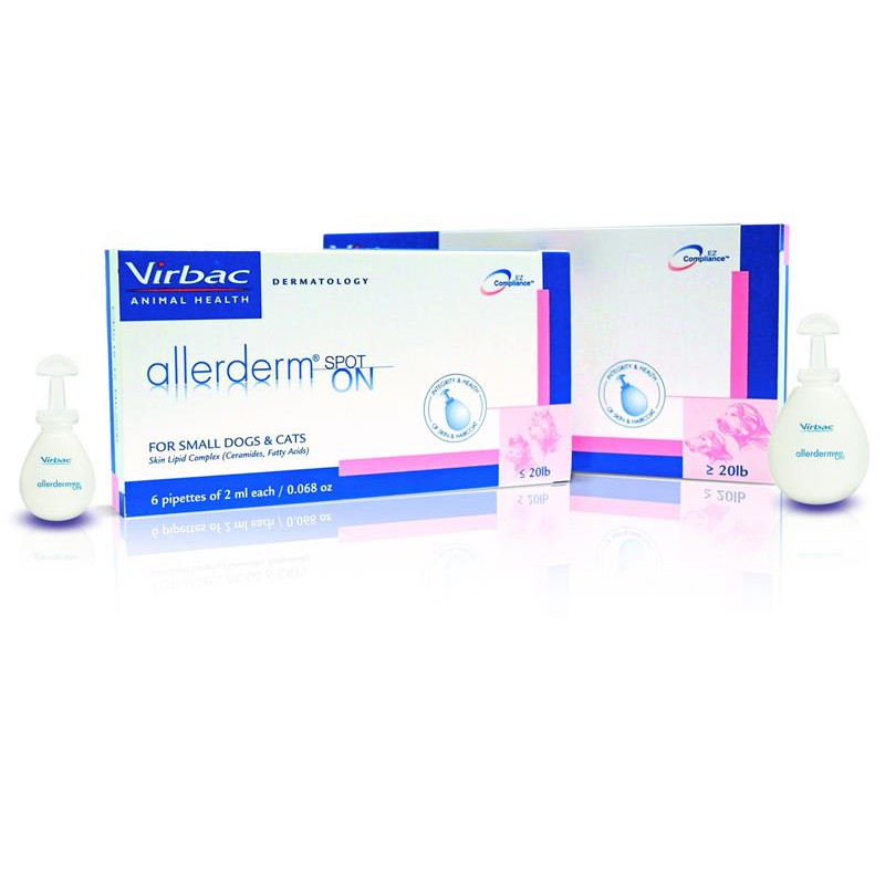 Allerderm spot-on pro malé psy a kočky 6x2ml