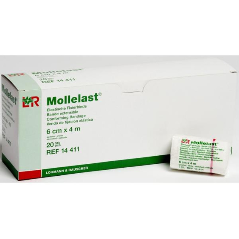 Obin. elastické Mollelast 1ks 12cm x 4m