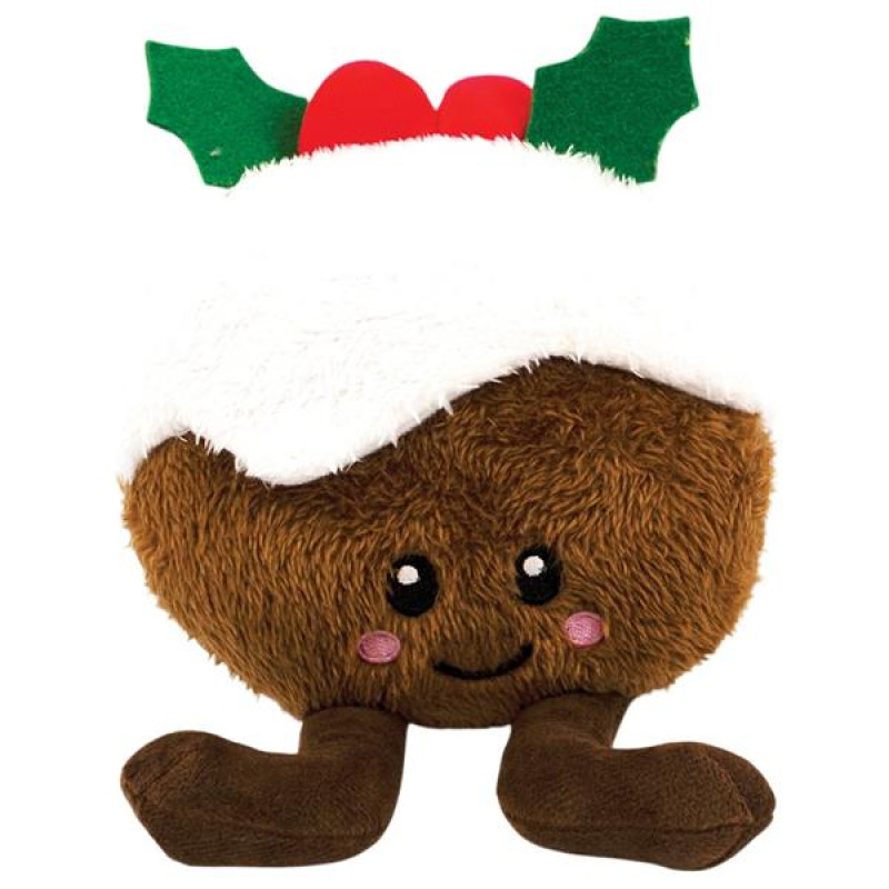 Hračka plyš vánoč. Pudding 25cm HP