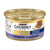 Gourmet Gold cat konz.-paštika s jehněčím 85 g