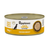 Applaws konzerva Dog Kuřecí prsa ve vývaru 156g