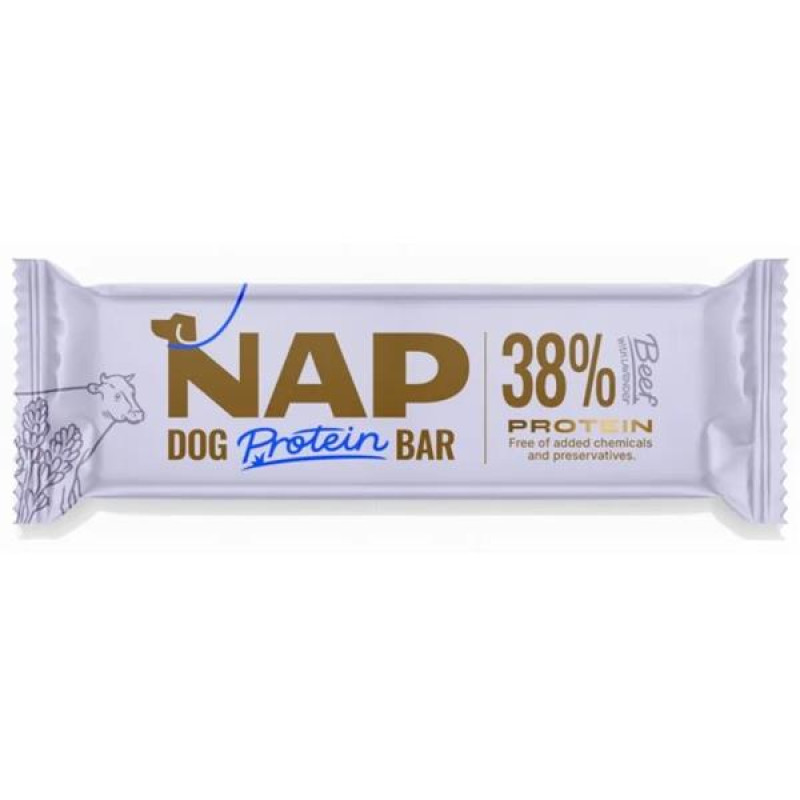 NAP Psí proteinová tyčinka - hovězí s levandulí 50g