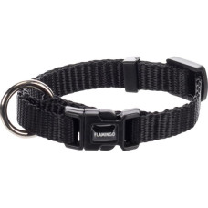 Obojek nylon Ziggi černý XXS 1x15-25cm Flamingo