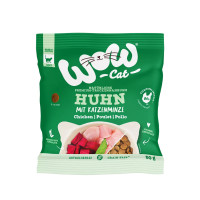WOW Cat vzorek granulí Kuře s kachnou a řepou Adult 50g DMT 4/26