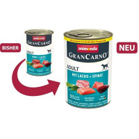 Animonda GranCarno dog konz. - losos, špenát 400 g