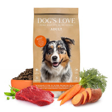 Dog's Love granule Hovězí Adult  2kg