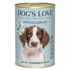 Dog's Love konzerva Hypoallergenic Kachna 400g