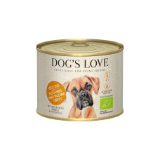 Dog's Love konzerva Bio Krocan 200g
