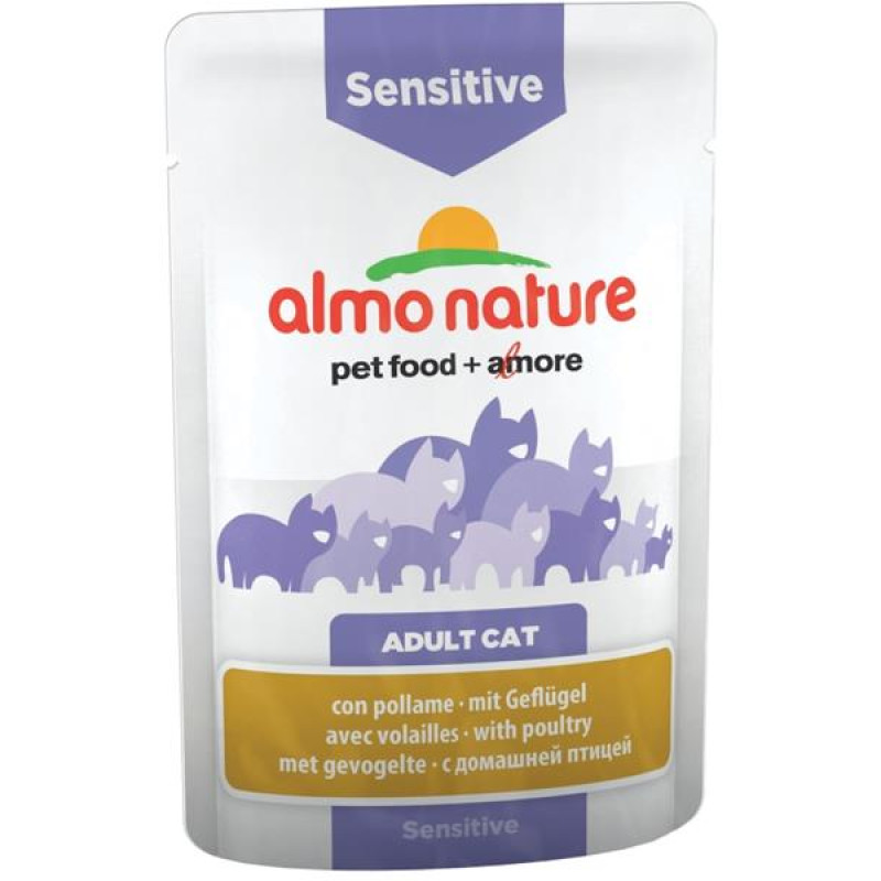 Almo Nature Daily Menu Functional cat kaps. Sensitive drubeží 70g