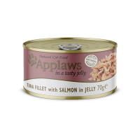 Applaws konzerva Cat Jelly Tuňák s lososem 70g