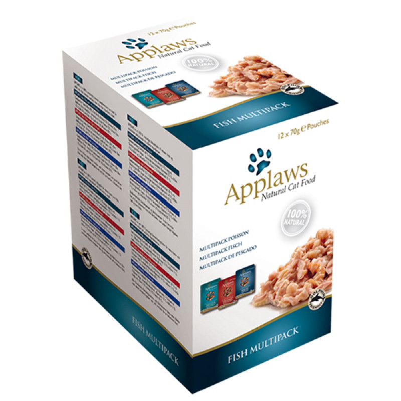 Applaws kapsička Cat Multipack Ryby 12x70g