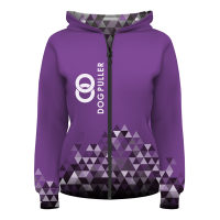Dog Puller mikina fialová XXL