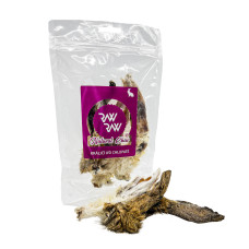 RAW RAW Natural Chew Králičí uši s chlupy 60g